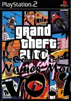 Box art for Real Car Names Mod v0.1