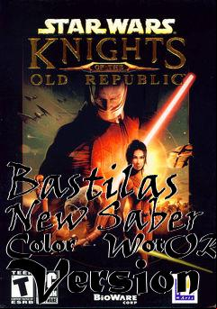 Box art for Bastilas New Saber Color - WotOR Version