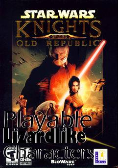 Box art for Playable Lizardlike Characters