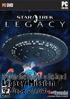 Box art for Muldrfs Modified Legacy Mission Editor v1.04c