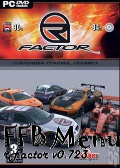Box art for FFB Menu rFactor v0.723