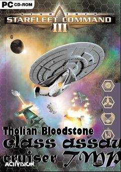 Box art for Tholian Bloodstone class assault cruiser TMP