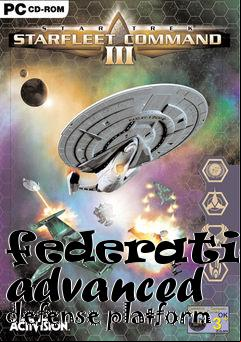 Box art for federation advanced defense platform