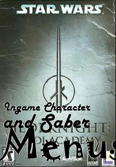 Box art for Ingame Character and Saber Menus