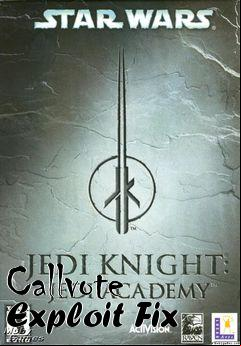 Box art for Callvote Exploit Fix