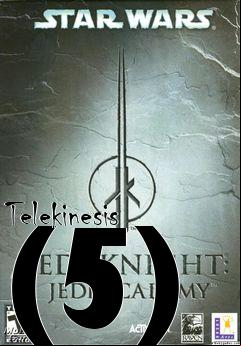Box art for Telekinesis (5)