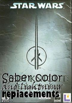Box art for Saber color and lightning replacements