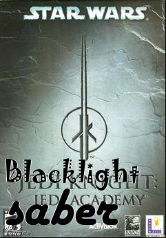 Box art for Blacklight saber