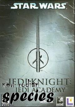 Box art for new rodian species