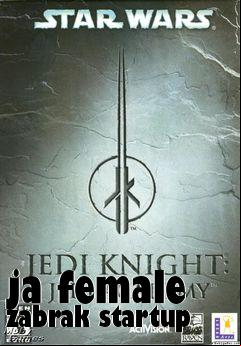 Box art for ja female zabrak startup