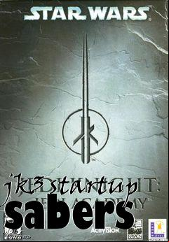 Box art for jk3 startup sabers