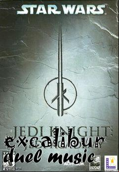 Box art for excalibur duel music