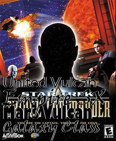 Box art for United Vulcan Empire SX Mars Vulcan Galaxy Class