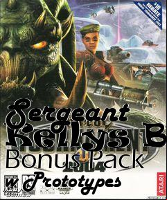 Box art for Sergeant Kellys BW Bonus Pack w Prototypes