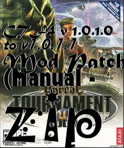 Box art for CTF4 v 1.0.1.0 to v1.0.1.1 Mod Patch (Manual - zip