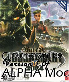 Box art for Clownerstrike Version 1.0f ALPHA Mod