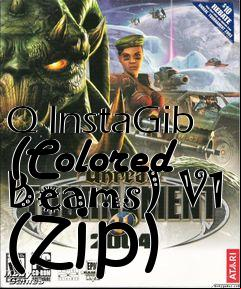 Box art for Q InstaGib (Colored Beams) V1 (zip)