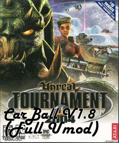 Box art for CarBall V1.8 (Full Umod)
