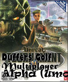Box art for Duffers Golf Multiplayer Alpha (umod)