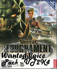 Box art for Malibus Most Wanted Voice Pack - UT2K4
