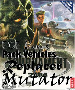 Box art for ECE Bonus Pack Vehicles Replacer Mutator