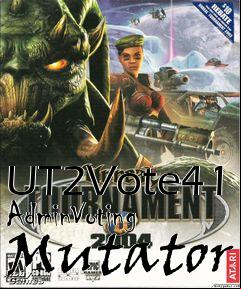 Box art for UT2Vote41 Voting Mutator