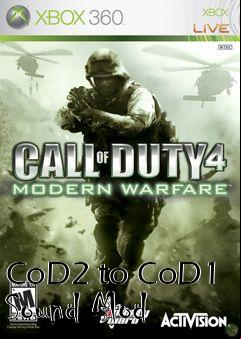 Box art for CoD2 to CoD1 Sound Mod