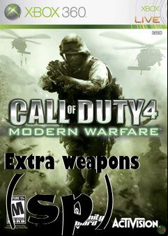 Box art for Extra weapons (sp)