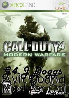 Box art for G4.JDoggs Avit Sound Mod for CoD