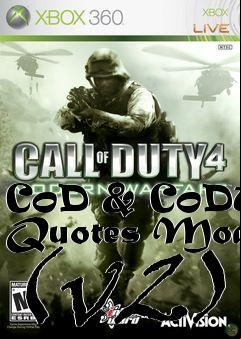 Box art for CoD & CoDUO Quotes Mod (v2)