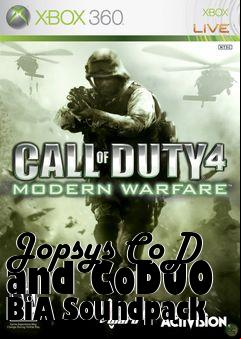 Box art for Jopsys CoD and CoDUO BiA Soundpack