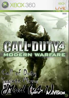 Box art for Call of Duty Soviets Menu Mod (v4.1)