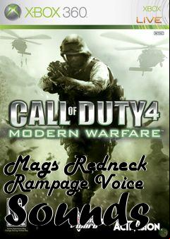 Box art for Mags Redneck Rampage Voice Sounds
