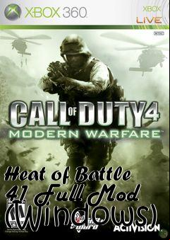 Box art for Heat of Battle 41 Full Mod (Windows)