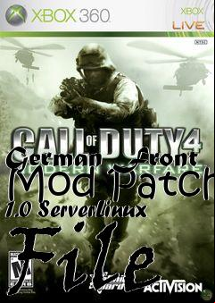 Box art for German Front Mod Patch 1.0 ServerLinux File