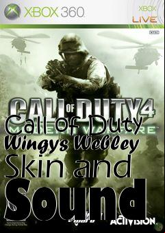 Box art for Call of Duty Wingys Webley Skin and Sound
