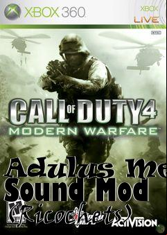 Box art for Adulus Mega Sound Mod (Ricochets)