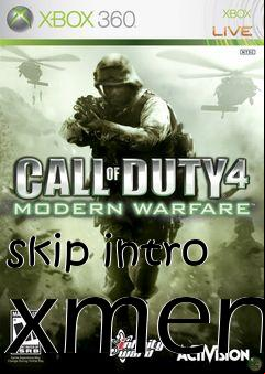 Box art for skip intro xmen
