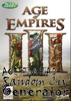 Box art for AOE3TWCTAD Random Civ Generator