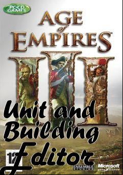Box art for Unit and Building Editor