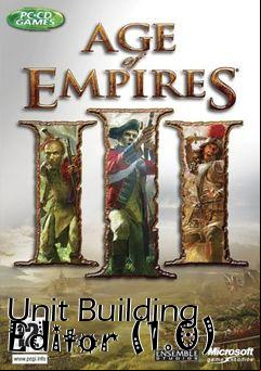 Box art for Unit Building Editor (1.0)