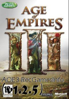 Box art for AOE3 RecGamesInfo (v1.2.5)