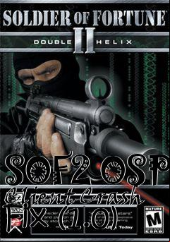 Box art for SOF2 OSP Client Crash Fix (1.0)