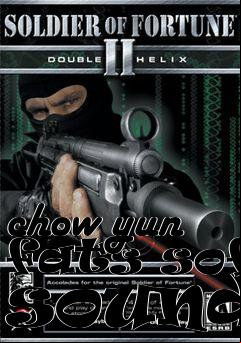 Box art for chow yun fats sof2 sounds