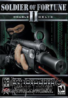 Box art for misfortune loading console