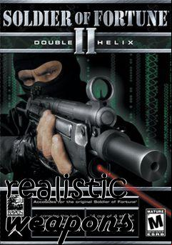 Box art for realistic weapons