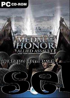 Box art for gestapo gen.swat sek