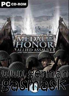 Box art for ww1 german gasmask