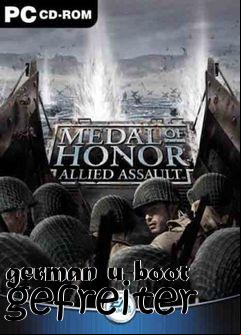 Box art for german u-boot gefreiter