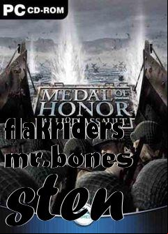 Box art for flakriders mr.bones sten